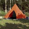 Tipi stan pro 4 osoby oranžový vodotěsný