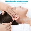 Sticky Ear Wax Removal Swabs with Soft Silicone Tip Gentle Ear Cleaner Comfortable Ear Cleaning Sticks Eco-Friendly Ear Pick for Adults Kids