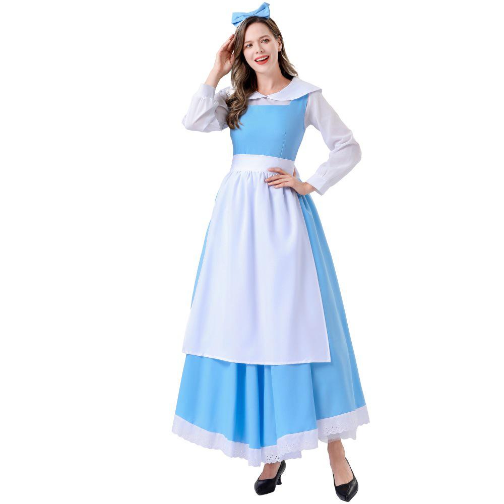 Adult Princess Costume: Cinderella, Snow White, Alice, Sleeping Beauty - Perfect for Cosplay, Halloween, or Children's Day