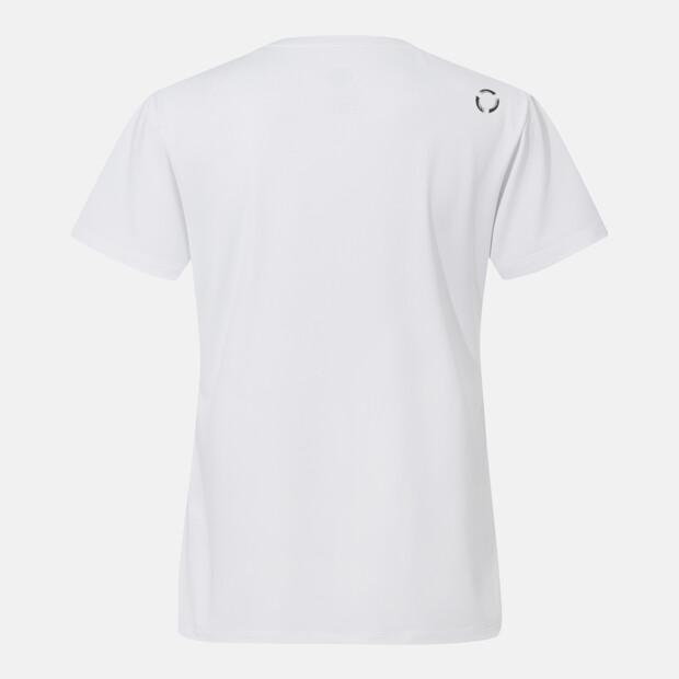 DESCENTE Women'S Running Moisture-Resistant Short Sleeve T-Shirt White Sr322Rts72