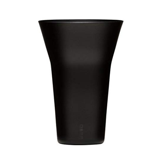 Wired Beans Glass Tumbler 240 Lightly Blown Tumbler Glass 360ml Amazon Exclusive (Wired Beans) (Black Matte)