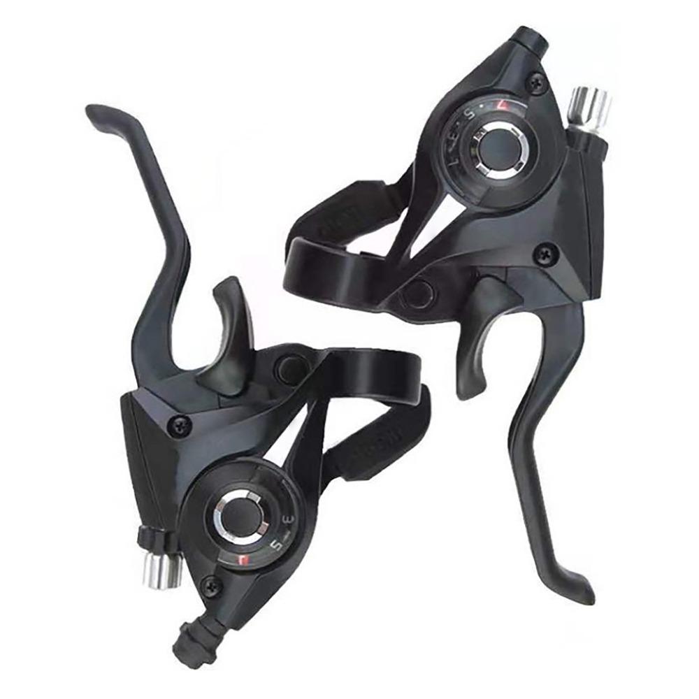 Ergonomic Mountain Bike Levers Shifter V Brake Bike Brake Lever Shifter Set  Shifter Replacement