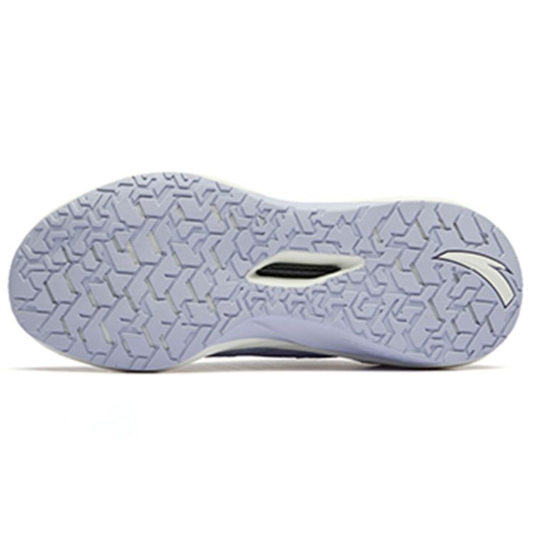 Anta Chuang 2.0 Mesh Cushioning Breathable Low-Top Running Shoes Summer Edition Women sneaker White Blue Purple 122225586S-1