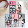 Kaoru hana wa rin saku Kaouruko Waguri Handyhülle für Samsung S26 S25 S24 S23 S22 S21 FE Plus Ultra Schwarz 2-in-1 Jelly Silikon