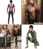 Tuta Zentai in Spandex Per Fan di Aquaman Ideale Per Halloween e Cosplay**