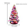 1PC Crystal Resin Christmas Tree Handmade Ornament Natural Stone Amethyst Fengshui Sculpture Lucky Christmas Trees Home Decor