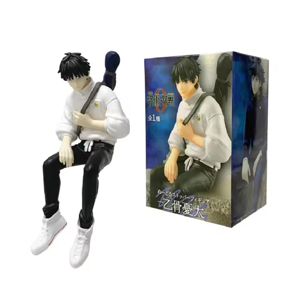 In Stock New Arrival Jujutsu Kaisen Figurines Satoru Gojo Suguru Geto Sitting Pose PVC Collectible Models Perfect Gifts for Boys