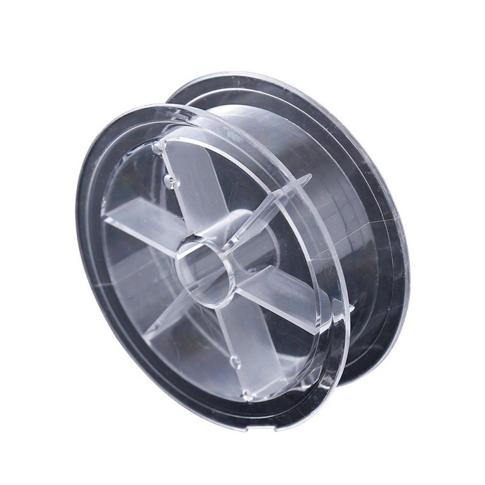 Transparent Plastic Floss Bobbins Flat Thread Spools New Empty Spools  Crafting