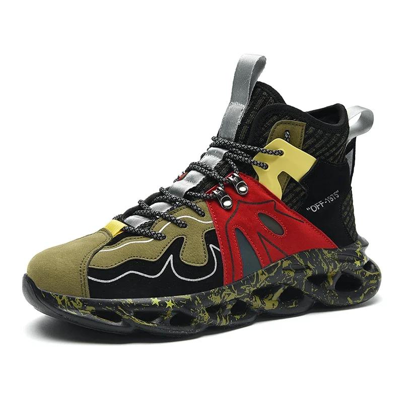 

Кожаная повседневная обувь Бренды 2024 года Повседневная спортивная обувь Дизайнер для лучших брендов Досуг Zaptillas Мужские кроссовки Shoo Tennis 46 армия зеленый