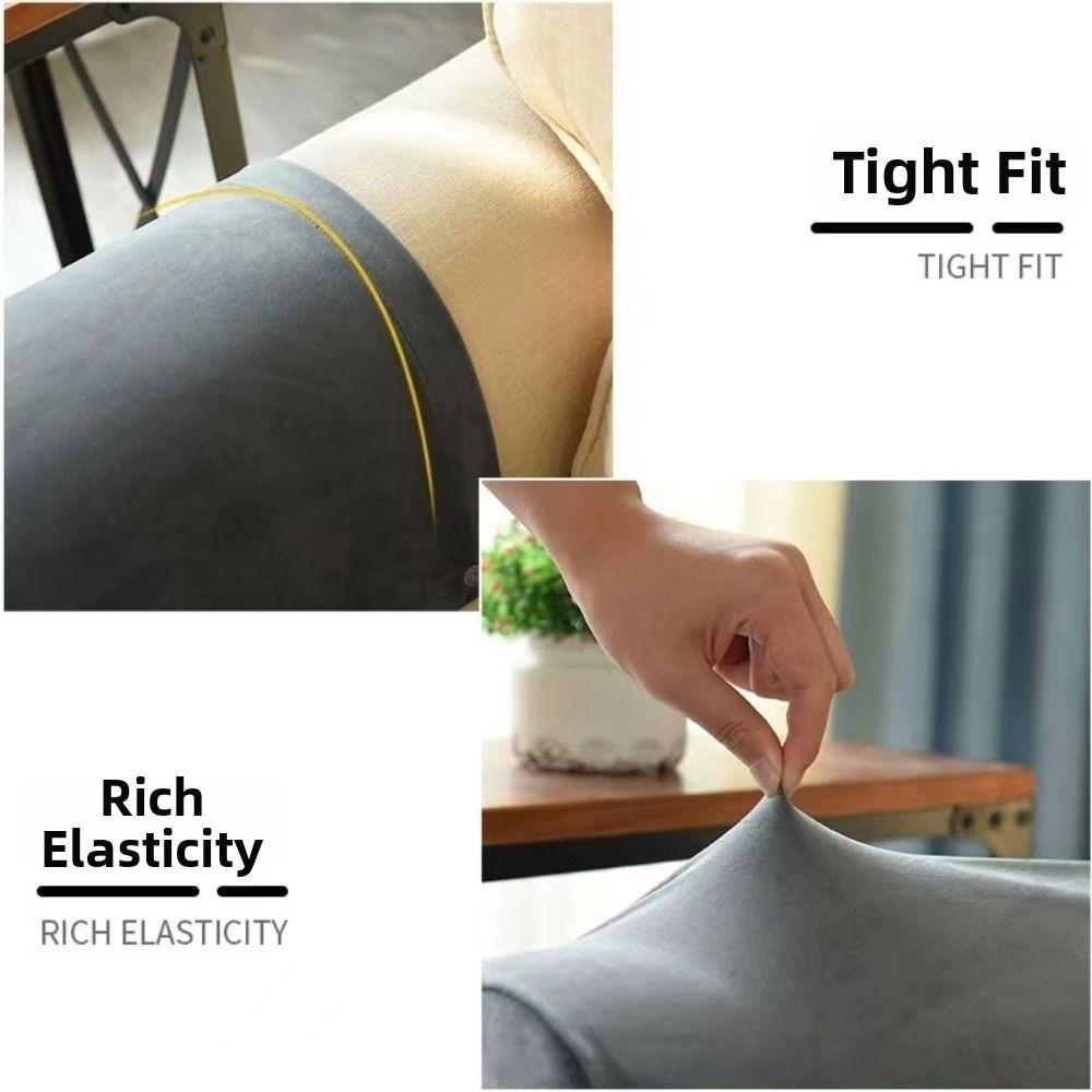 1pair Elastic Couch Arm Covers Solid Sofa Arm Protectors Sofa Armrest Covers Living Room Furniture