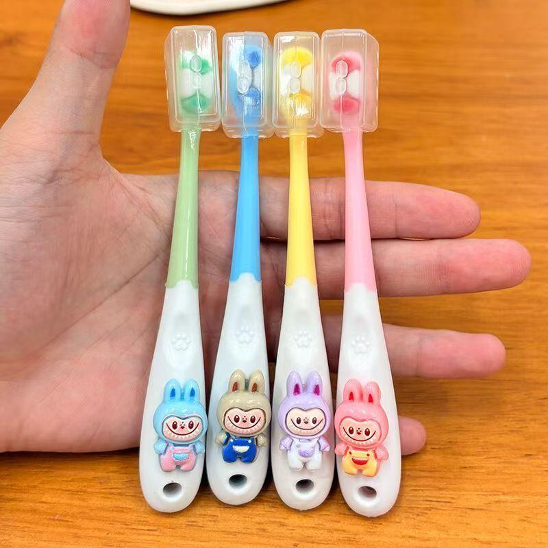 Urocze szczoteczki do zębów dla dzieci w wieku od 6 do 12 lat Miękkie włosie chroni dziąsła i zęby