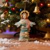 Ornamenti di Natale Gesù Vetro di Mare Fatti a Mano Decorazione da Appendere Gesù Presepe Costiero Ornamenti per Albero di Natale per Decorazione Domestica