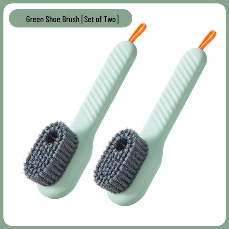 Homejia Press-Type Soft Bristle Shoe Cleaning Brush
