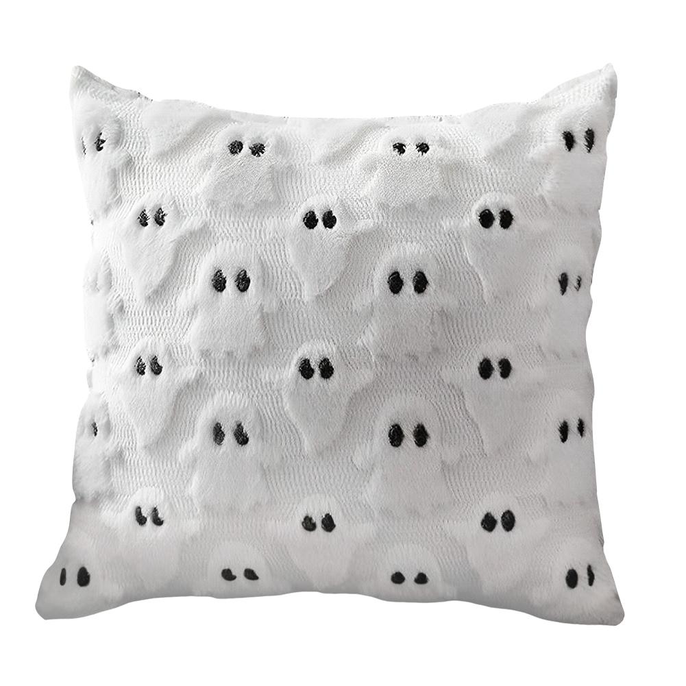 

Чехол для подушки с вышивкой в виде тыквы на Хэллоуин, забавные наволочки с ужасами на Хэллоуин, декоративные праздничные наволочки, декор для дома