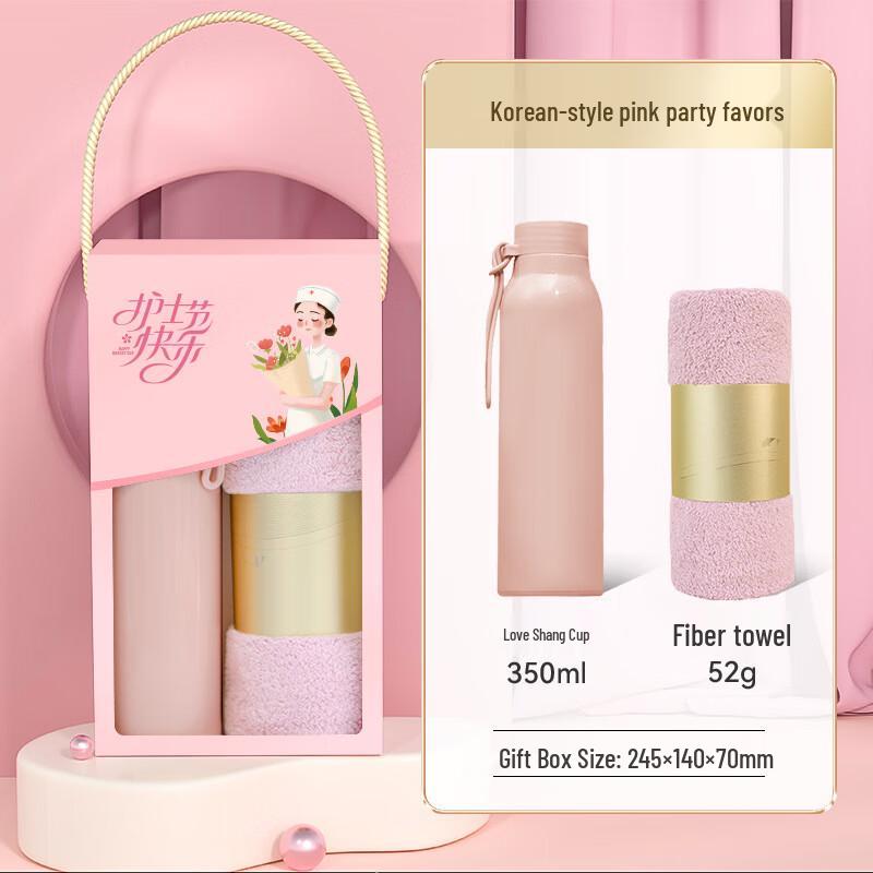 Nurse s Day Gift Set with Cup and Towels