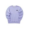 Skechers Logo Round Neck Pullover Sweatshirt Unisex Sweatshirt Sweet-Lavender L323U176-01DU