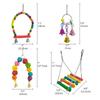 Parrot Toy Kit Bird Toy Accessories Bird Cage Toy For Parrots Birds Swing Chewing Bird Toy Parrot Bite Toy