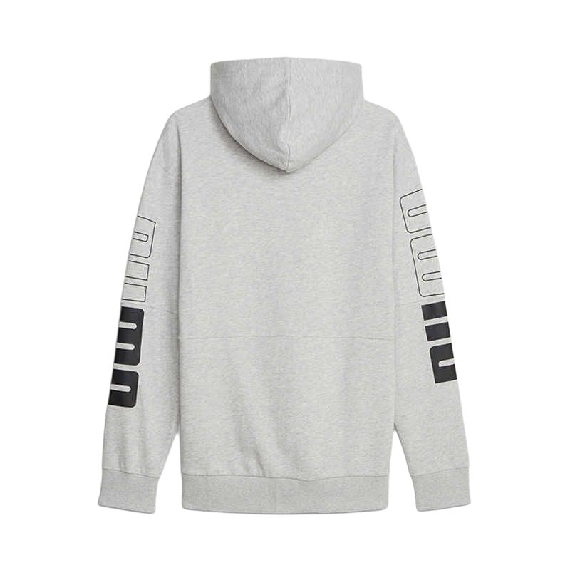 Puma Logo Printed Sports Hooded Woven Jacket Men Jacket Gray 679606-04