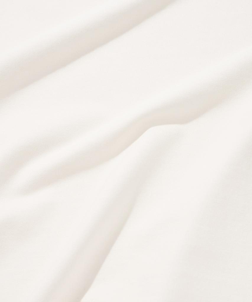 COVERNAT WOMAN Shirred Layered Jersey Dress Off White
