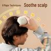 HEZHENG HZ-HEAD-2 Cat Paw Wet & Dry Head Scalp Massager CN plug (adapter included)