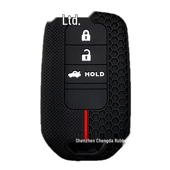 Silikon-Schlüsselhülle für Honda: Civic, Accord, CR-V, XR-V, Fit, Crown, Road und mehr.