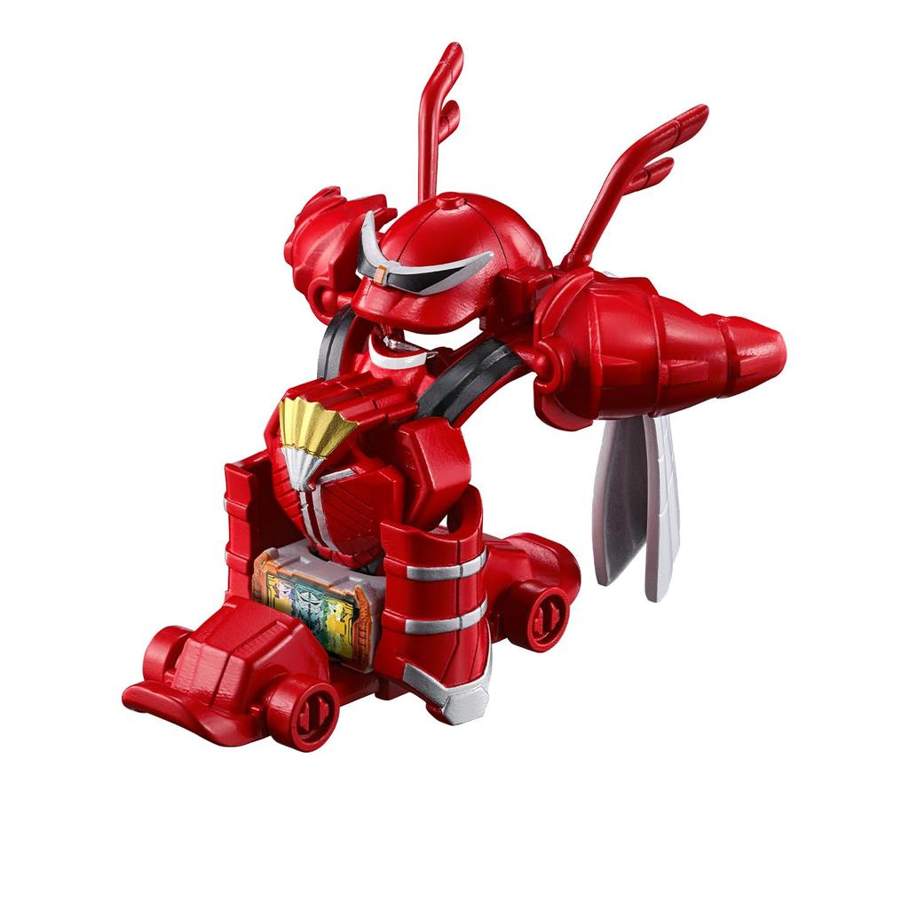 Kamen Rider Gotchard Transforming Figure Set - Steam Hopper, Upper Skateboard & Ant Wrestler