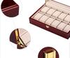 Luxurious Wooden Watch Storage Box for 12 Collection Display 12 Watches, Case, (Holds Watches)