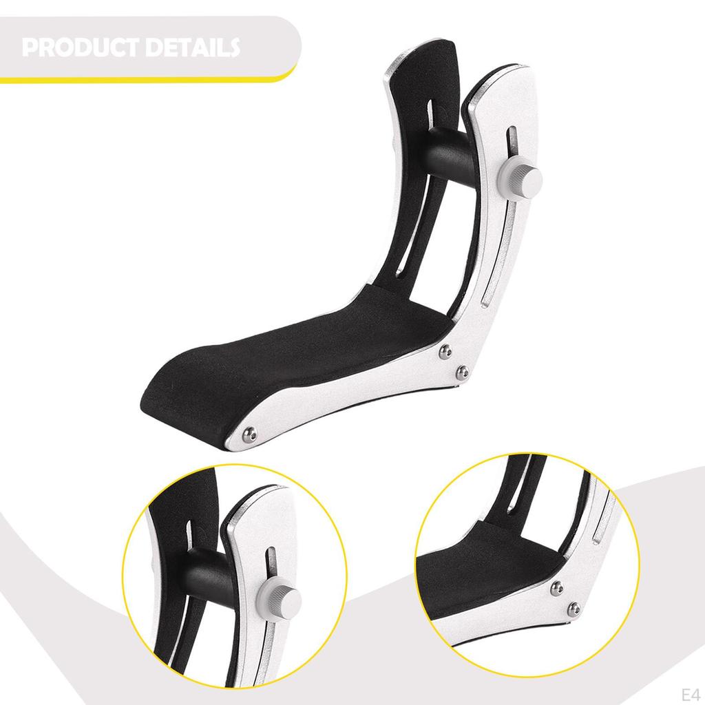 Electric Guitar Rest Foot Lifter Ergonomic Professional Footrest Stool for Live