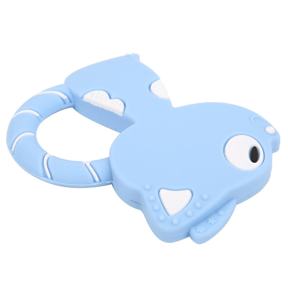 Baby Teething Toys Cute Cartoon Animal Shape Silicone Teether for Baby Kid Children