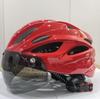 Unisex Mountain Biking Helmet with Magnetic Buckle & Goggles