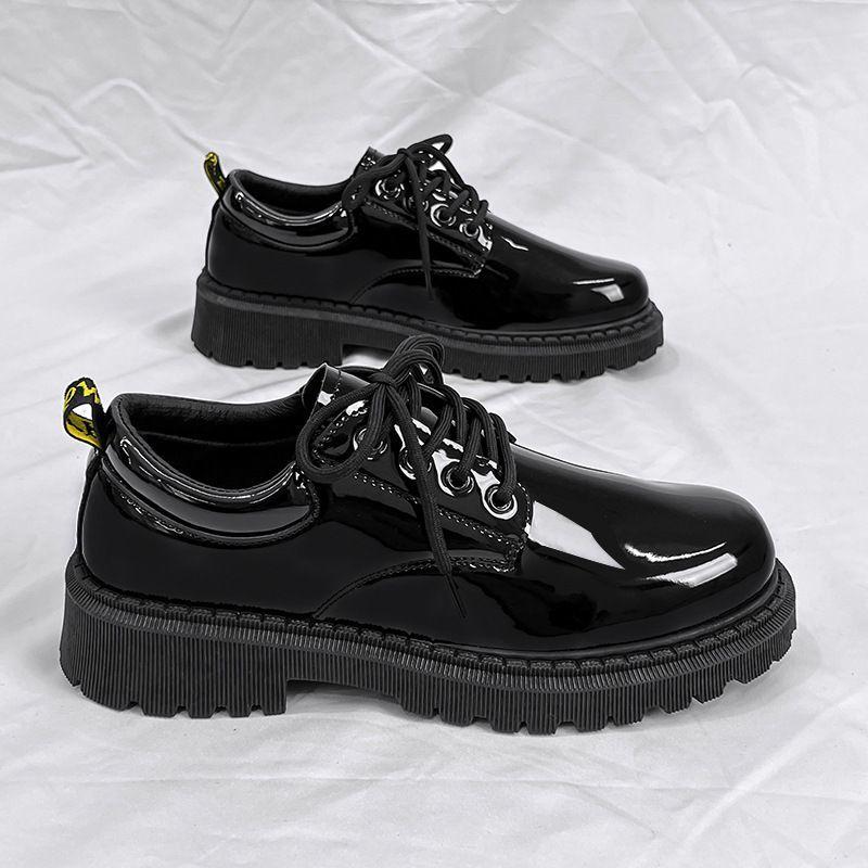 

Fashion Lace Up Black Men s Leather Shoes Office On Sale Designer Classic Original New In 2025 Trend Fashion Social Pu Male Casual Shoe 44