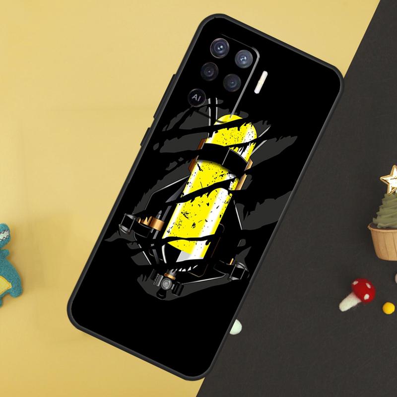 Firefighter Heroes Fireman For OPPO A78 A98 A58 A54 A74 A94 A76 A96 A5 A9 A52 A72 A77 A79 A53S A57S A15 A16 A17 Case