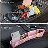 Car Storage Box Seat Organizer Mobile Phone Card Sundries Pocket Gadget Cup Drink Holder Accessories Interior