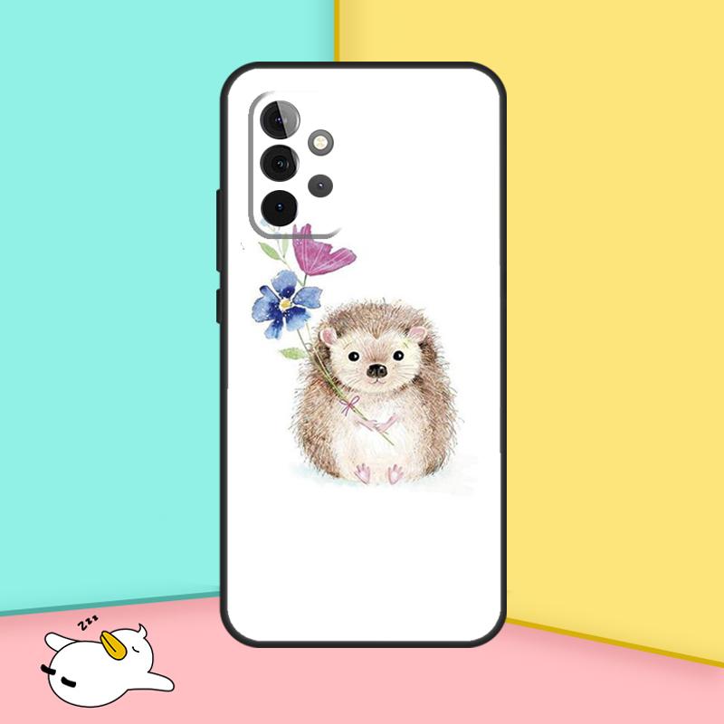 Animal Hedgehog Case For Samsung Galaxy A52 A32 A12 A14 A24 A34 A54 A13 A23 A33 A53 A73 A11 A51 A71 Cover