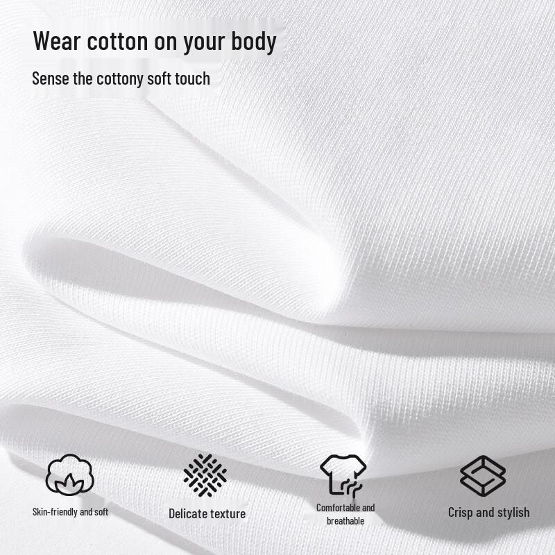 Men's Pure Cotton Round Neck Sleeveless Vest