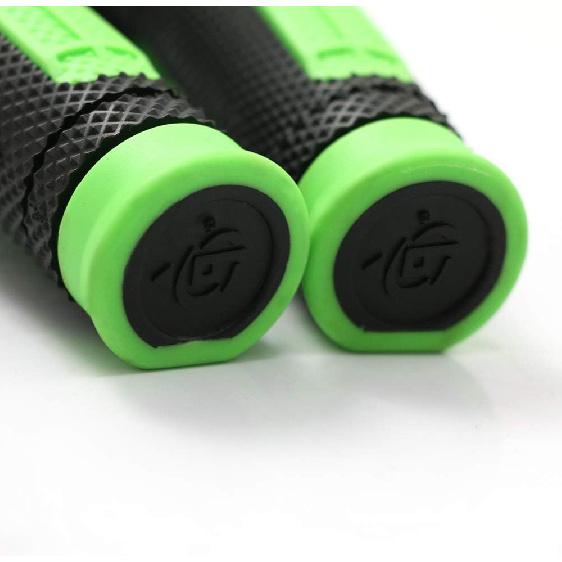 COPART 7/8" Hand Grips Throttle Bar Grips for Motorcycle ATV Dirt Pit Bike Motocross Handlebar Grip for Kawasaki KX65 KX85 KX125 KX250 KX250F (Green)