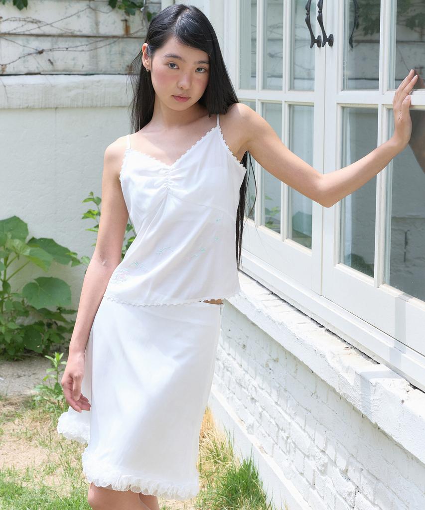 MARGARIN FINGERS Unicorn Stitch Sleeveless (White)