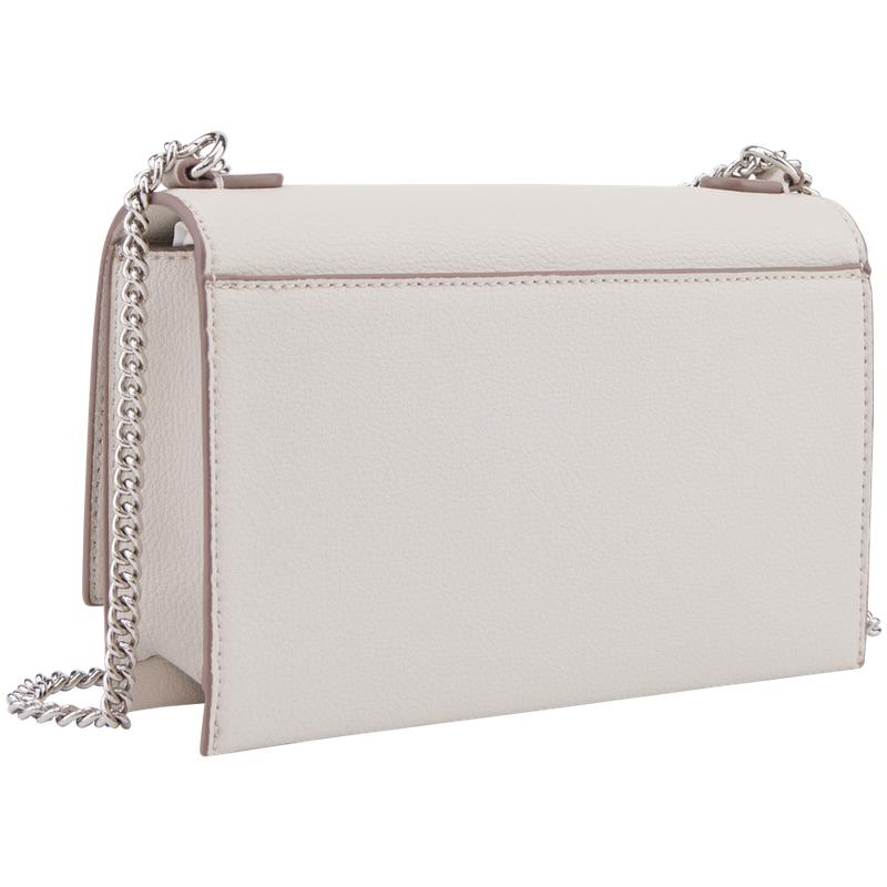 Calvin Klein Shoulder Bag Elegant Casual Commuting Simple Letter Buckle Flap Pebbled Chain Crossbody Artificial Leather Medium Size WGY-Mi Xing