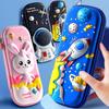 Antistress Pen Bag for School Kids Fidget Toys 3D Pencil Case Push Bubble Cartoon