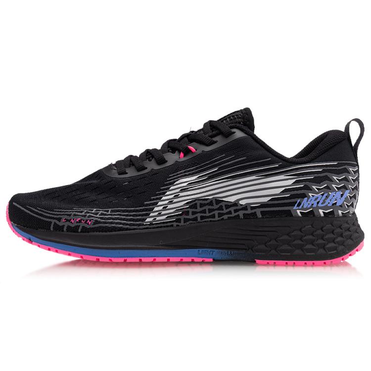

New LiNing Red Hare 4 V2 Rebound Low Top Running Shoes Women s Black ARMQ012-1 35.5