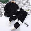 Korean Style Autumn Two-Piece Sportswear Set for Boys & Girls