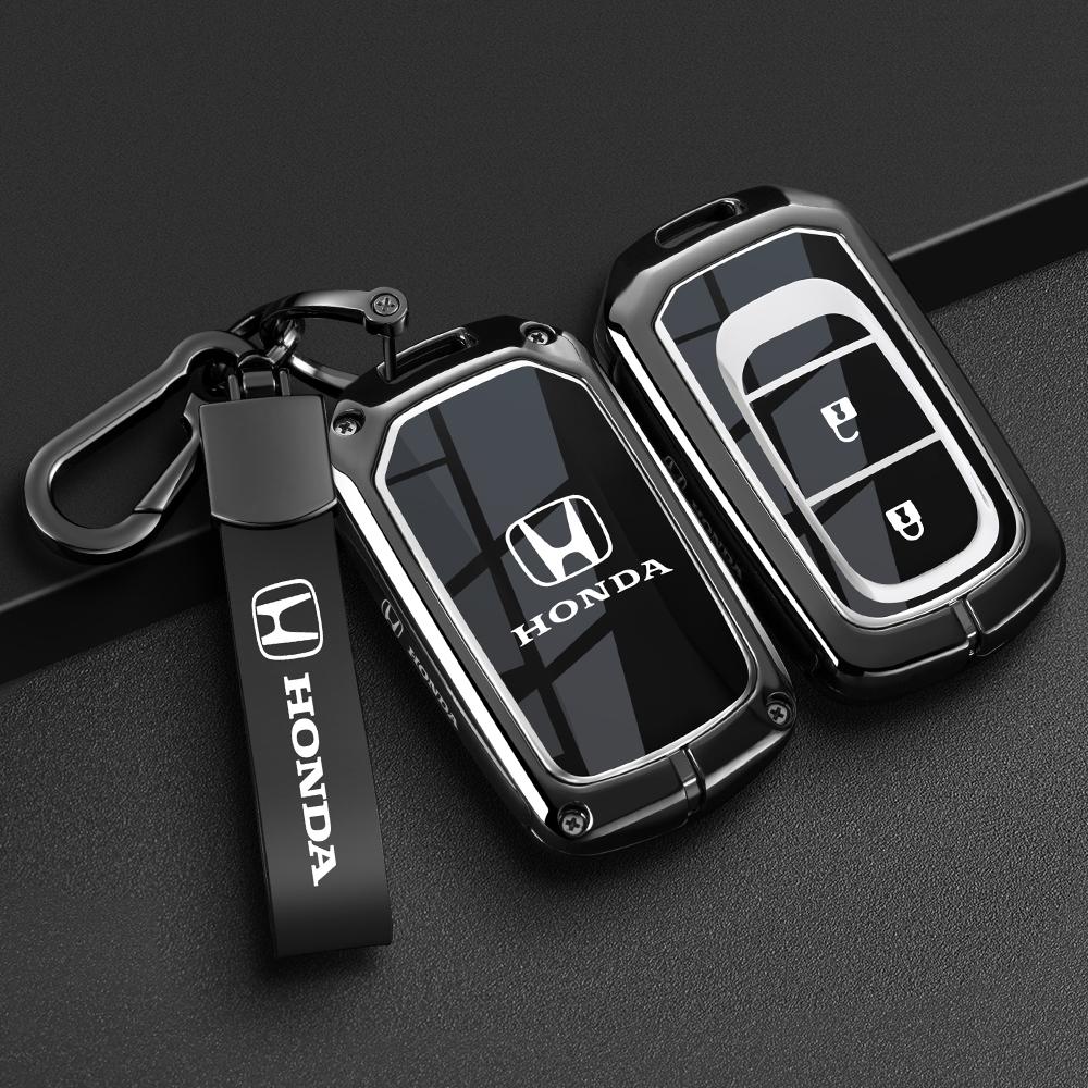 New Carbon fiber TPU Car Key Case Cover Protect Shell Bag For Honda Civic Accord HR-V CR-V CRV 2021 2022 2023 Accessories