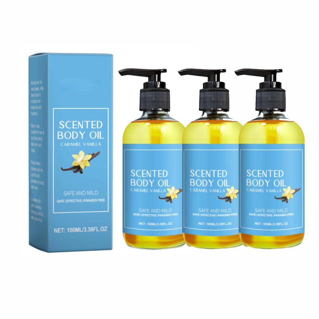 100ml Caramel Body Oil Moisturizing And Moisturizing Nourishing Skin Massage Oil