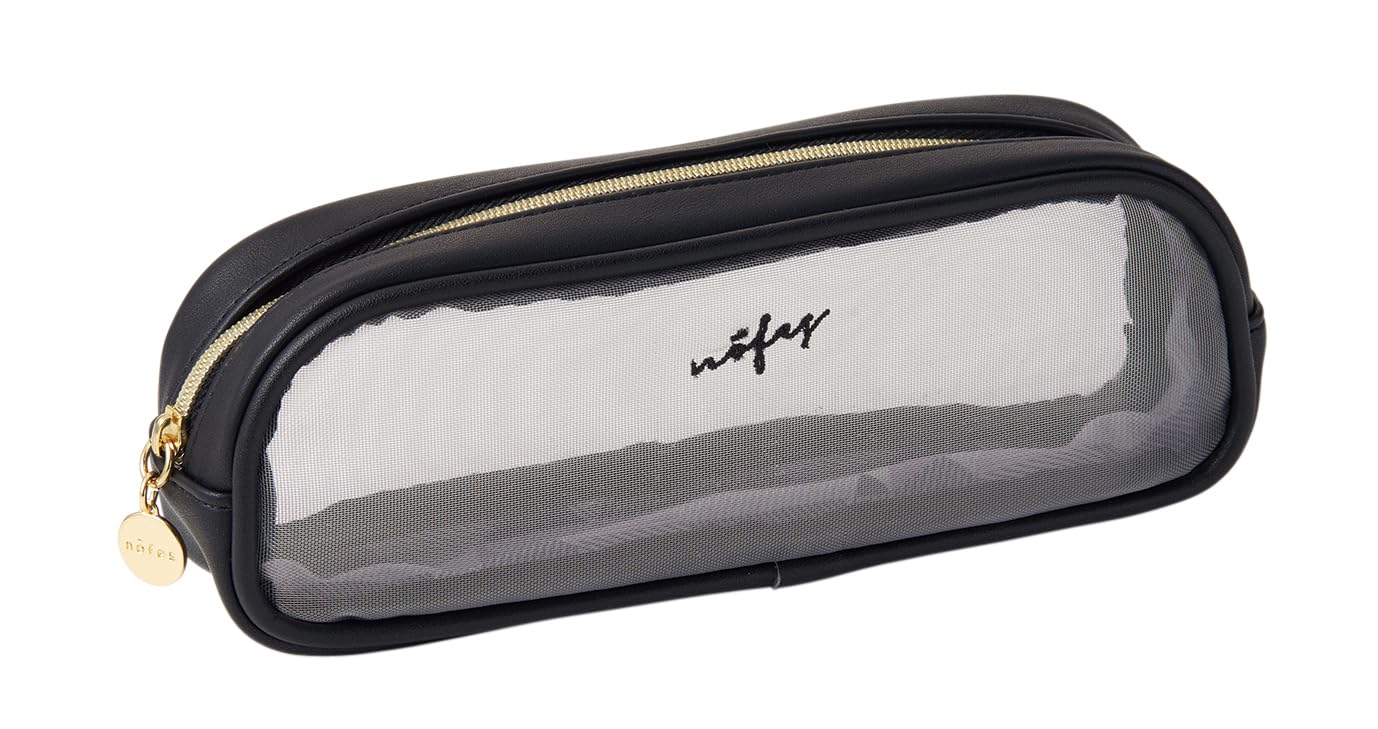 

Raymay Fujii Nofes Mesh Pencil Structured NSF1220B Case, Black,