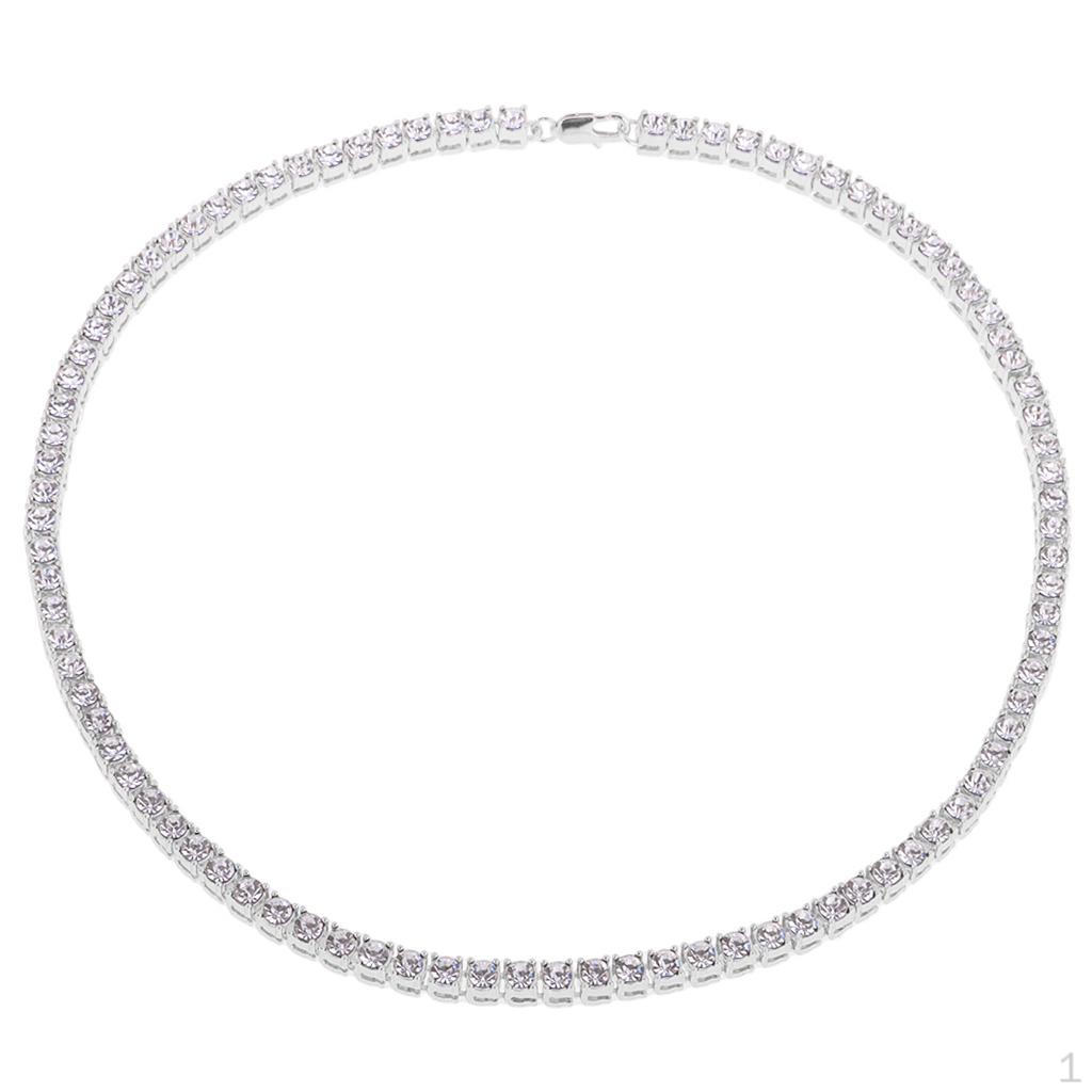 Cool Accessories Alloy Men Personality Fashion Western Necklace Jewelry Silver White