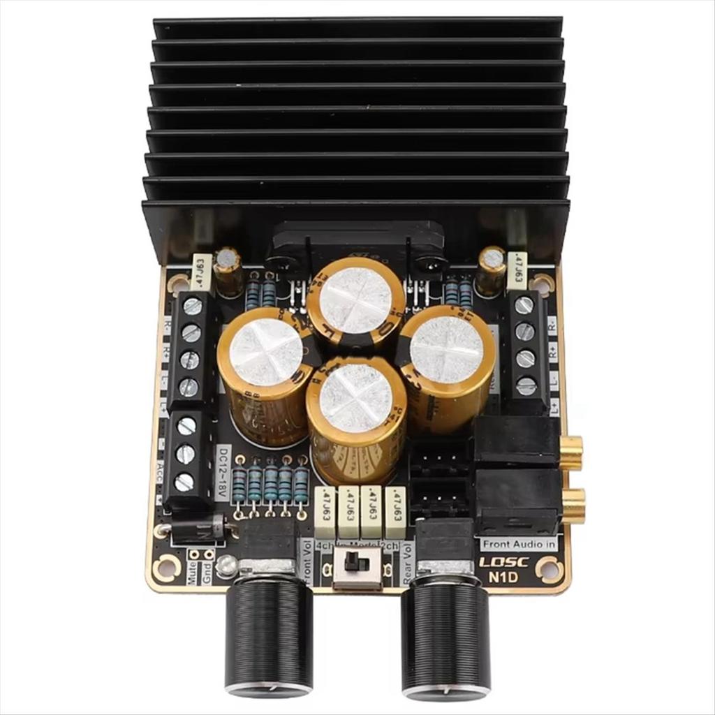 2025 New Class AB TDA7850 Stereo 4x80W Power Amplifier Board ACC Automotive Car Audio Module