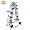 Heavy-Duty 5-Tier Dumbbell Storage Rack