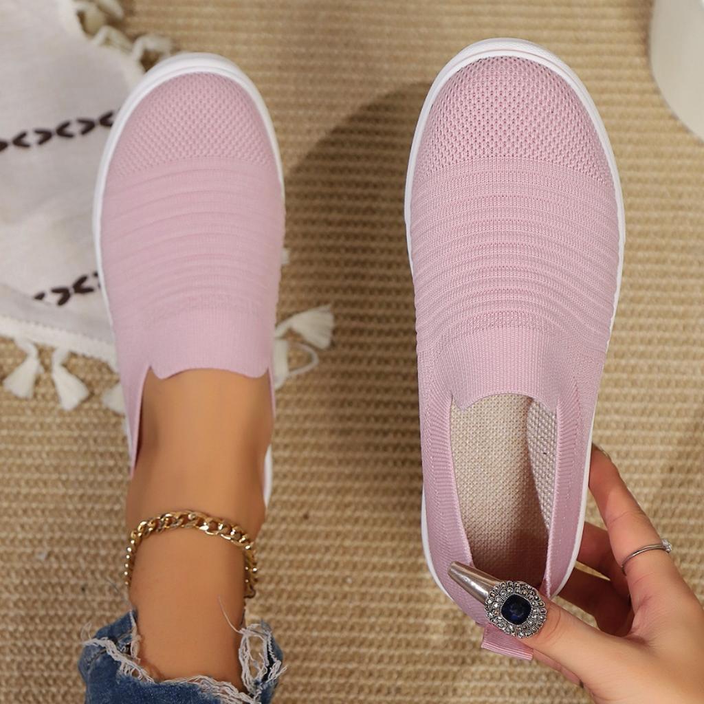 Mode Damen Vulkanisierte Schuhe Hohe Qualität Lässige Damen Neue Sneaker Slipper Flats Loafer Schuhe Übergröße Flache Walking-Sneaker Damen