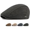 HT4936 Beret for Men Women Autumn Winter Wool Beret Hat Male Female Ivy Flat Cap Vintage Artist Painter Hat Adjustable Beret Cap