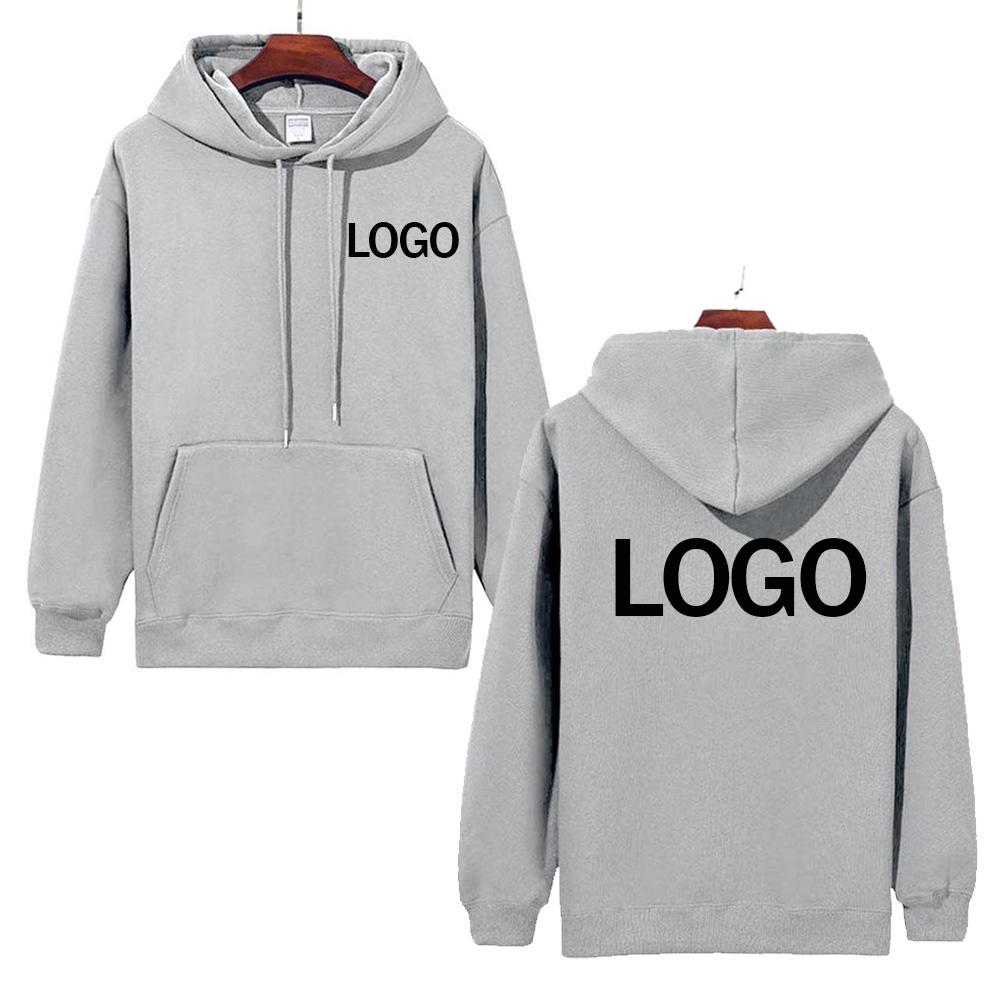 Heavy Men's and Women's Autumn and Winter sweatshirts velvet warm Hoodies customise your logo DIY01 Sweatshirts